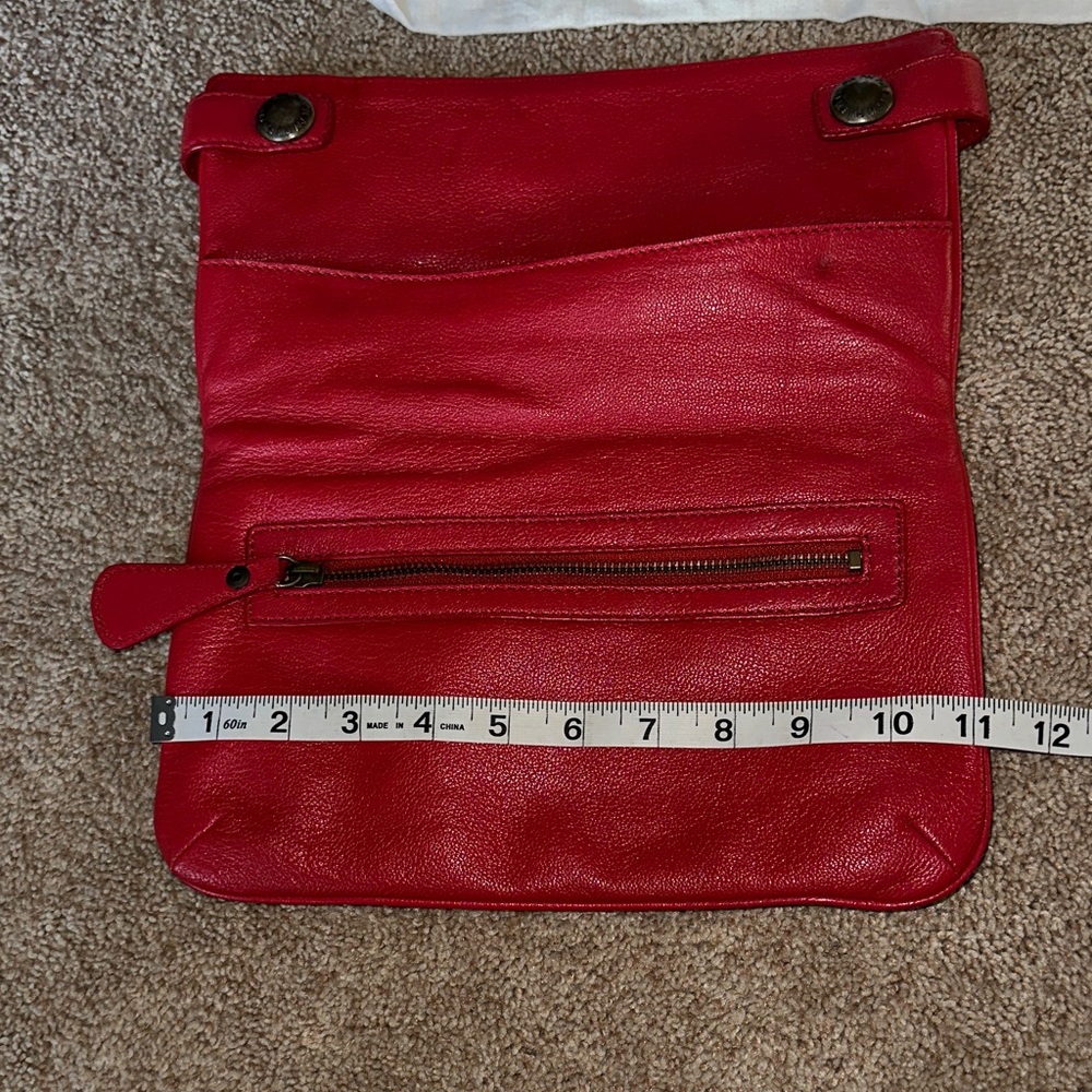 Marc Jacobs Red Leather Clutch - Picture 10 of 12